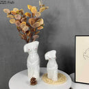GobekUsa Human Body Figurine Bust Vase for Home Décor and Art Decoration