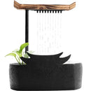 GobekUsa Ceramic Water Fountain Lucky Feng Shui Living Room Water Feature