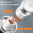 Black & chrome aluminum kitchen faucet 360 rotating splash nozzle by Decorbites