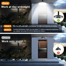 GobekUsa 180LED Solar Shed Light with Remote, 5 Modes for Yard, Garage, Gazebo