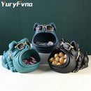 GobekUsa Cool Dog Sculpture Table Decoration Decorative Coin Bank Storage Box