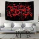 Black dahlia murder metal band tapestry studio wall decor by Decorbites