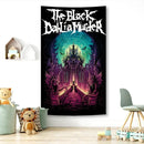 Black dahlia murder metal band tapestry studio wall decor by Decorbites