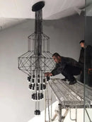 GobekUsa Designer Nordic Ceiling Chandelier for Home Decor and Living Room Lighting