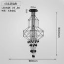 GobekUsa Designer Nordic Ceiling Chandelier for Home Decor and Living Room Lighting