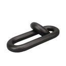 GobekUsa Black Geometric Resin Ornament Ring Decor Home Figurine