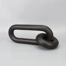 GobekUsa Black Geometric Resin Ornament Ring Decor Home Figurine