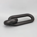 GobekUsa Black Geometric Resin Ornament Ring Decor Home Figurine