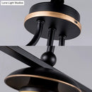 GobekUsa Black Glass Barrel Island Pendant Light - Classic 3-Light Dining Room Hanging Fixture