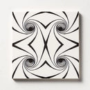 Black Glossy Ceramic Tiles 6x6