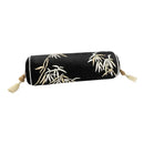 GobekUsa Bamboo Leaves Embroidery Bolster Pillow Covers - 18x55cm