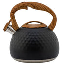 GobekUsa 3L Stainless Steel Whistle Boiling Kettle | Hammer Pattern Sound Kettle for Gas and Induction Cookers