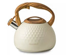 GobekUsa 3L Stainless Steel Whistle Boiling Kettle | Hammer Pattern Sound Kettle for Gas and Induction Cookers