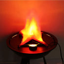 GobekUsa Electronic Brazier Flame Lamp for Halloween Decor, Bar & Hotel Ambiance