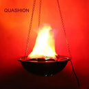 GobekUsa Electronic Brazier Flame Lamp for Halloween Decor, Bar & Hotel Ambiance