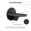 Wooden Hexagon Step - Black