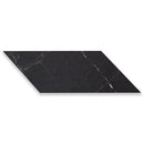 Black Honed Chevron Marble Tiles 5x17