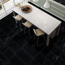 Black Honed Marble Tiles 12x24