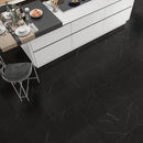 Black Honed Marble Tiles 18x18