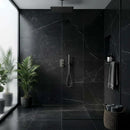 Black Honed Marble Tiles 18x18