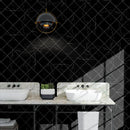 Black Honed Marble Tiles 5 1/2x5 1/2