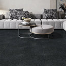 Black Honed Terrazzo Tiles 15 3/4x15 3/4
