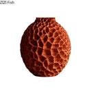 GobekUsa Honeycomb Texture Vase for Artificial Flower Arrangement