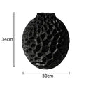 GobekUsa Honeycomb Texture Vase for Artificial Flower Arrangement
