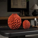 GobekUsa Honeycomb Texture Vase for Artificial Flower Arrangement