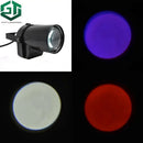 Black led beam pinspot stage light for bar and party rooms by Decorbites