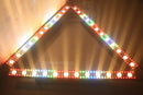 GobekUsa 12X5W LED Wall Wash Bar Light: DMX Line Bar Dj Lighting Strobe Beam Effect