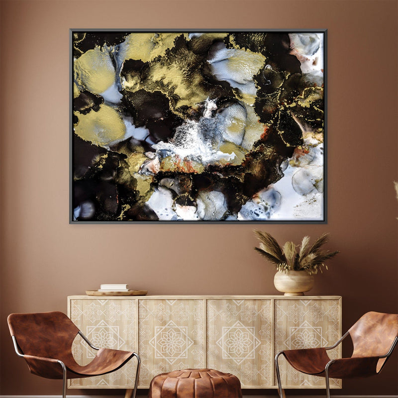 Black Marble III Canvas