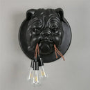 GobekUsa Bulldog Resin Wall Lamp for Living Room and Corridor Decor