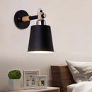 GobekUsa Nordic Monochrome Rotatable Wall Lamp with Empire Shade, Ideal for Stairs