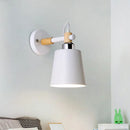 GobekUsa Nordic Monochrome Rotatable Wall Lamp with Empire Shade, Ideal for Stairs