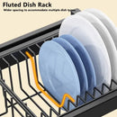 GobekUsa 2-Layer Over Sink Dish Drying Rack & Utensil Holder Organizer