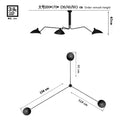 GobekUsa Adjustable Arm Floor Lamp: Japanese Ceiling Light for Living Room, Bedroom Decor