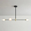 GobekUsa Black Metal Island Pendant Lighting with Modern Minimalist Design for Dining Table"