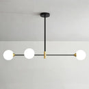 GobekUsa Black Metal Island Pendant Lighting with Modern Minimalist Design for Dining Table"