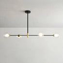 GobekUsa Black Metal Island Pendant Lighting with Modern Minimalist Design for Dining Table"