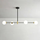 GobekUsa Black Metal Island Pendant Lighting with Modern Minimalist Design for Dining Table"