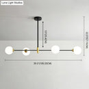 GobekUsa Black Metal Island Pendant Lighting with Modern Minimalist Design for Dining Table"