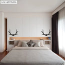GobekUsa Metallic Antler Sconce LED Wall Lamp for Bedroom