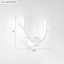 GobekUsa Metallic Antler Sconce LED Wall Lamp for Bedroom