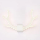 GobekUsa Metallic Antler Sconce LED Wall Lamp for Bedroom