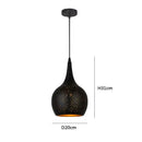 GobekUsa Black Nordic Industrial Pendant Light for Resturant Chandelier and Kitchen Decor
