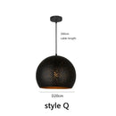 GobekUsa Black Nordic Industrial Pendant Light for Resturant Chandelier and Kitchen Decor