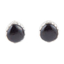 Black Onyx Post Earrings