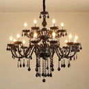 GobekUsa Crystal Pendant Chandelier for Luxurious Living Room, Restaurant, Bedroom & Villa
