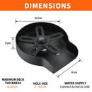 GobekUsa Glass Rinser: Automatic Cup Washer & Pitcher Cleaner for Home Kitchen
